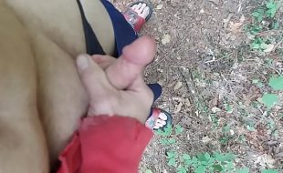 Sexo Gay na Floresta